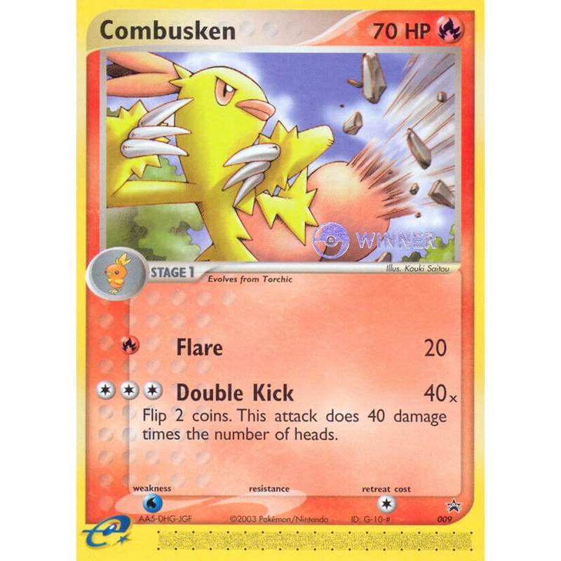 Combusken (009) [Nintendo: Black Star Promos]