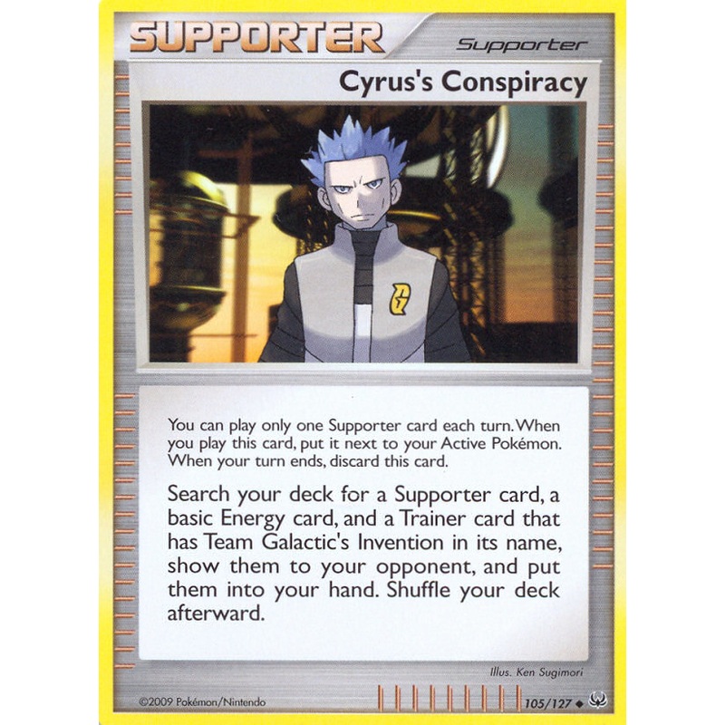 Cyrus's Conspiracy (105/127) [Platinum: Base Set]