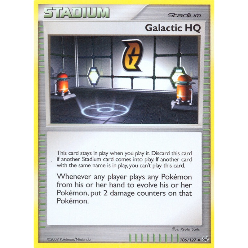 Galactic HQ (106/127) [Platinum: Base Set]
