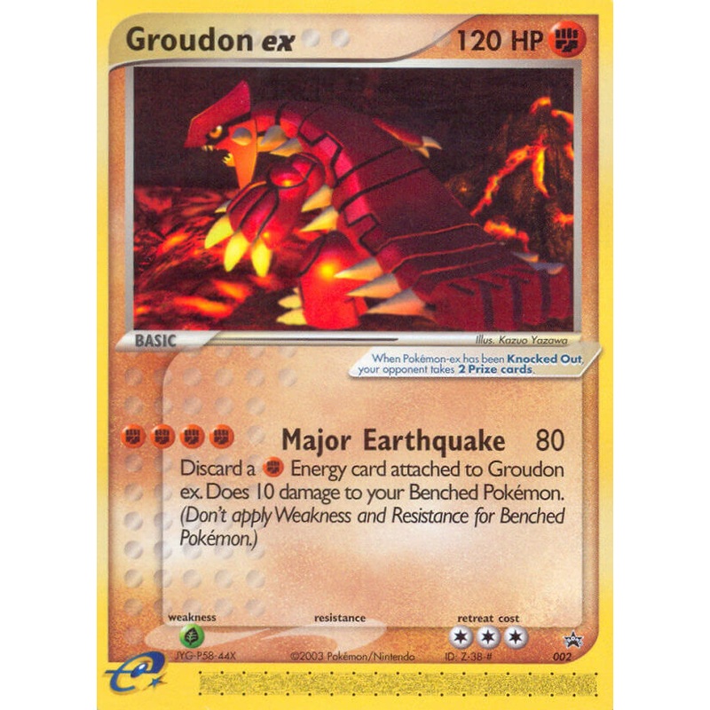 Groudon ex (002) [Nintendo: Black Star Promos]
