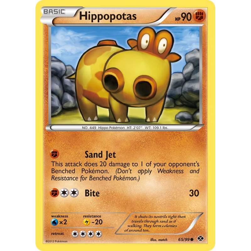 Hippopotas (65/99) [Black & White: Next Destinies]