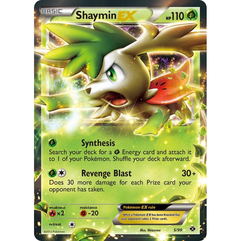 Shaymin EX (5/99) [Black & White: Next Destinies]