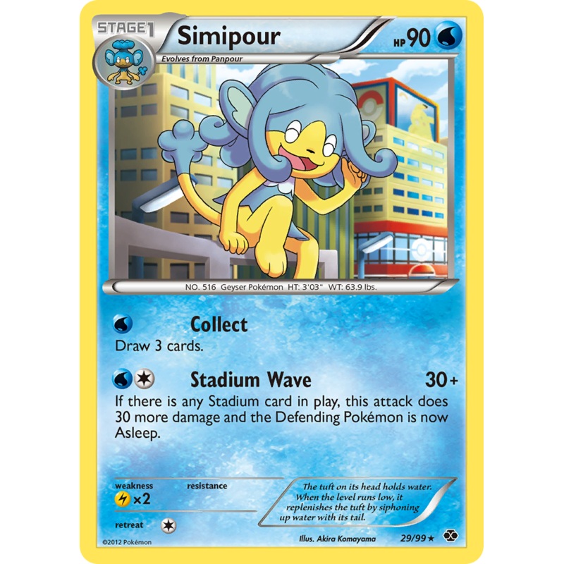 Simipour (29/99) [Black & White: Next Destinies]