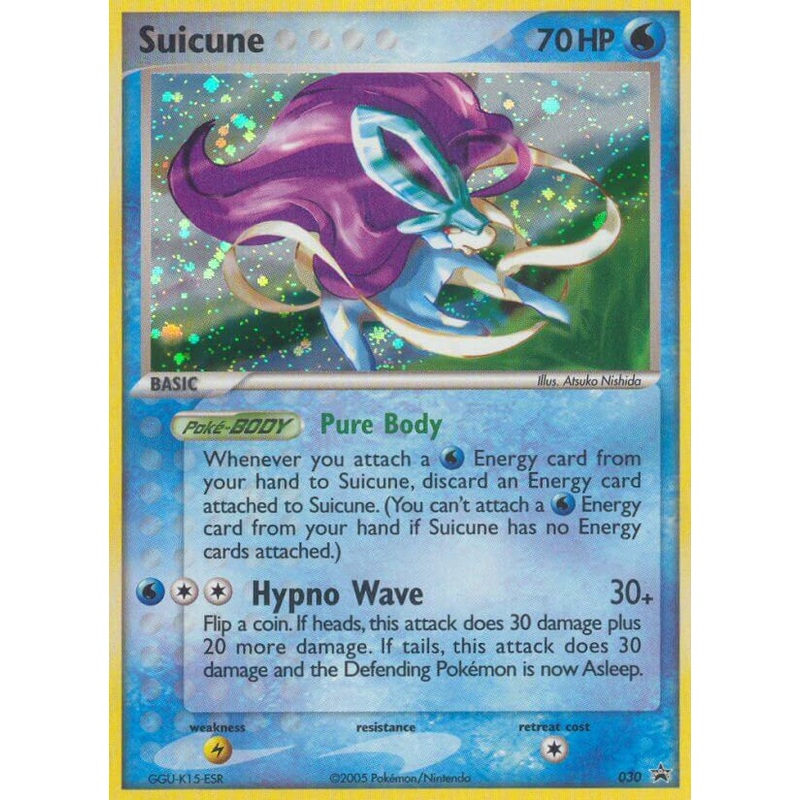 Suicune (030) [Nintendo: Black Star Promos]