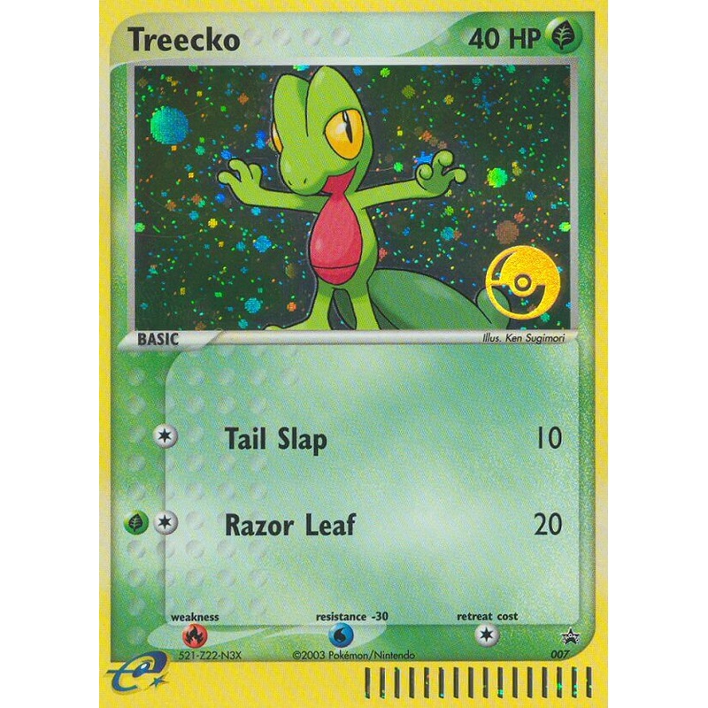 Treecko (007) [Nintendo: Black Star Promos]