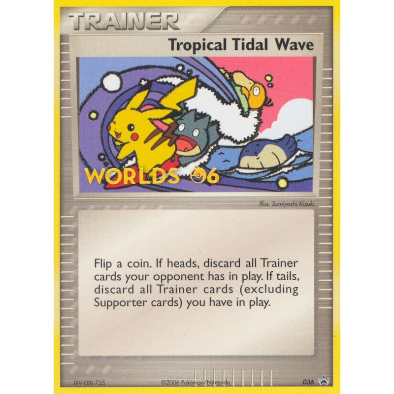 Tropical Tidal Wave (036) [Nintendo: Black Star Promos]