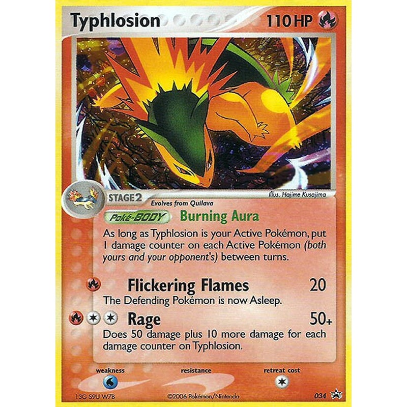 Typhlosion (034) [Nintendo: Black Star Promos]