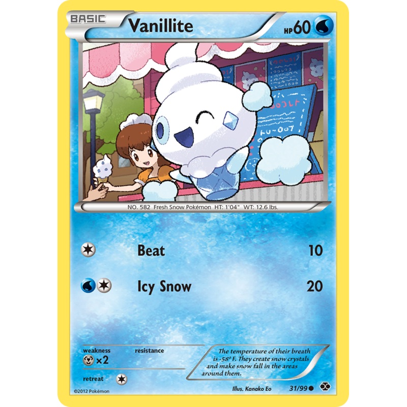 Vanillite (31/99) [Black & White: Next Destinies]