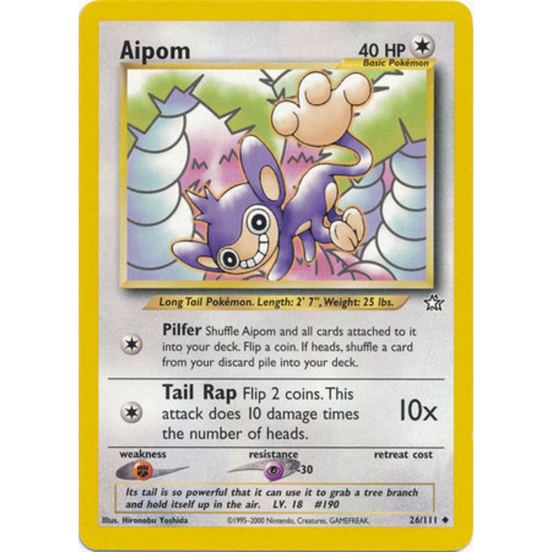 Aipom (26/111) [Neo Genesis Unlimited]