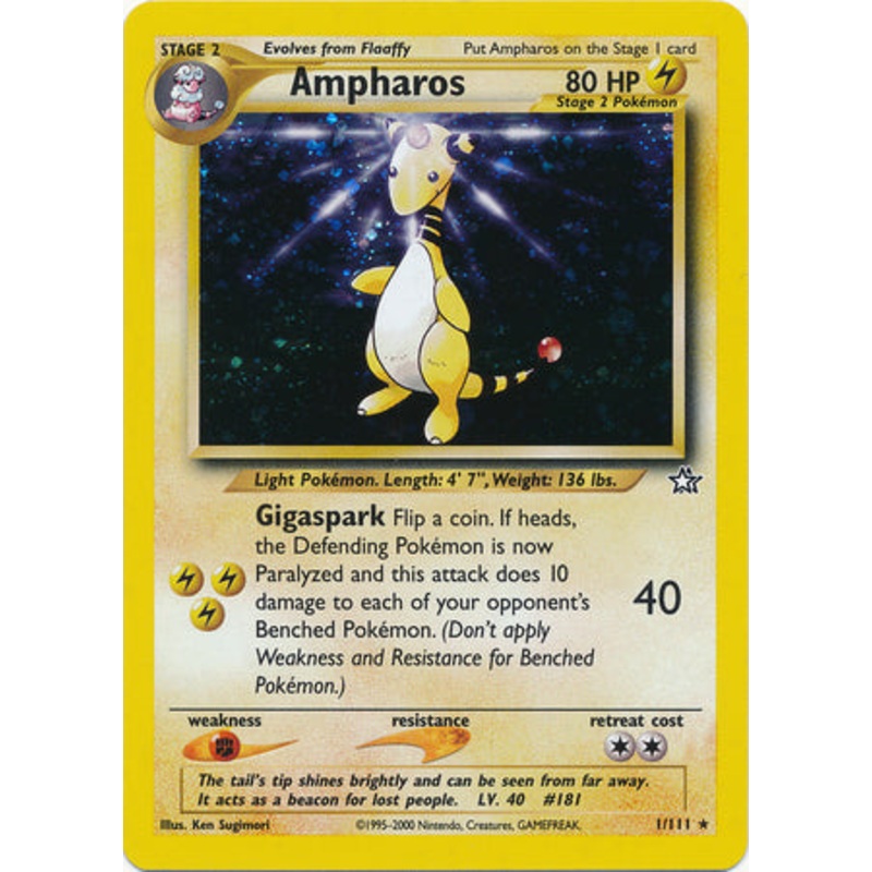 Ampharos (1/111) [Neo Genesis Unlimited]