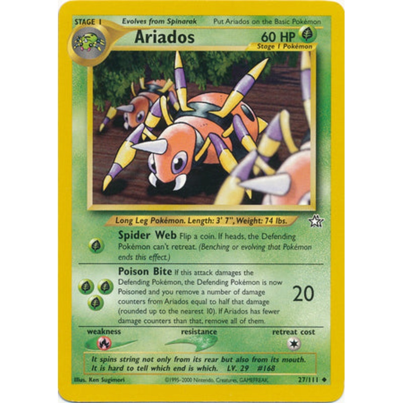 Ariados (27/111) [Neo Genesis Unlimited]