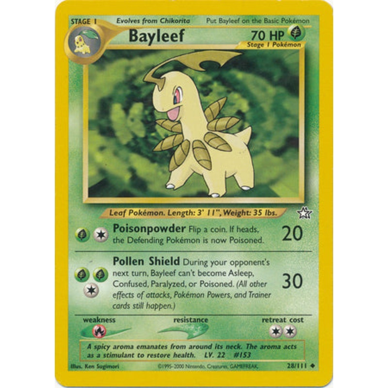 Bayleef (28/111) [Neo Genesis Unlimited]