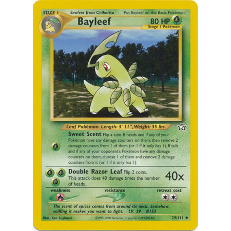 Bayleef (29/111) [Neo Genesis Unlimited]