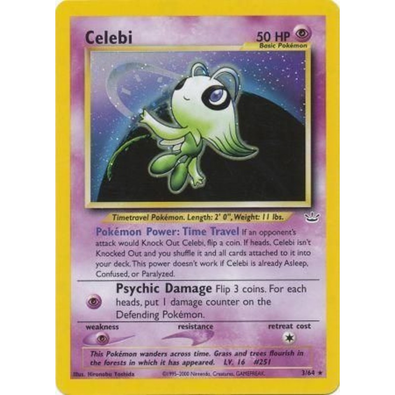 Celebi (3/64) [Neo Revelation Unlimited]