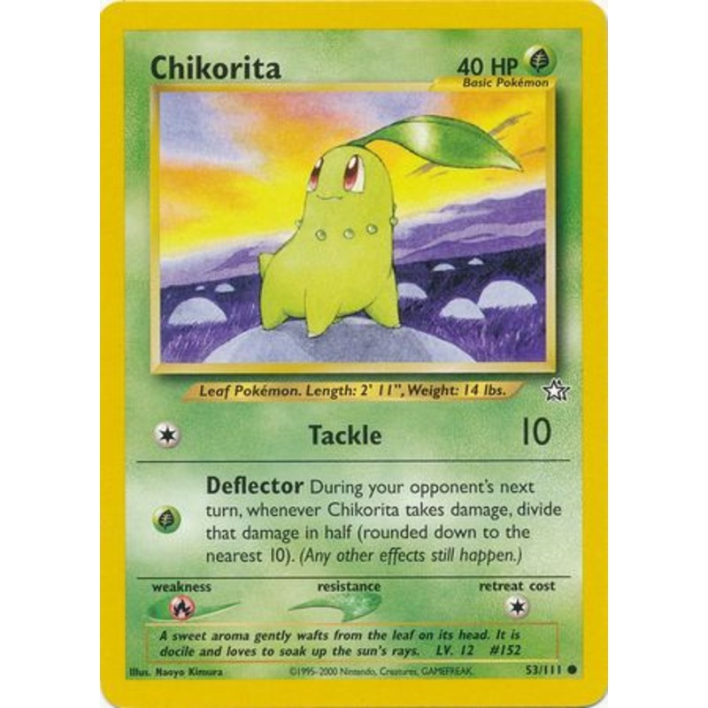 Chikorita (53/111) [Neo Genesis Unlimited]
