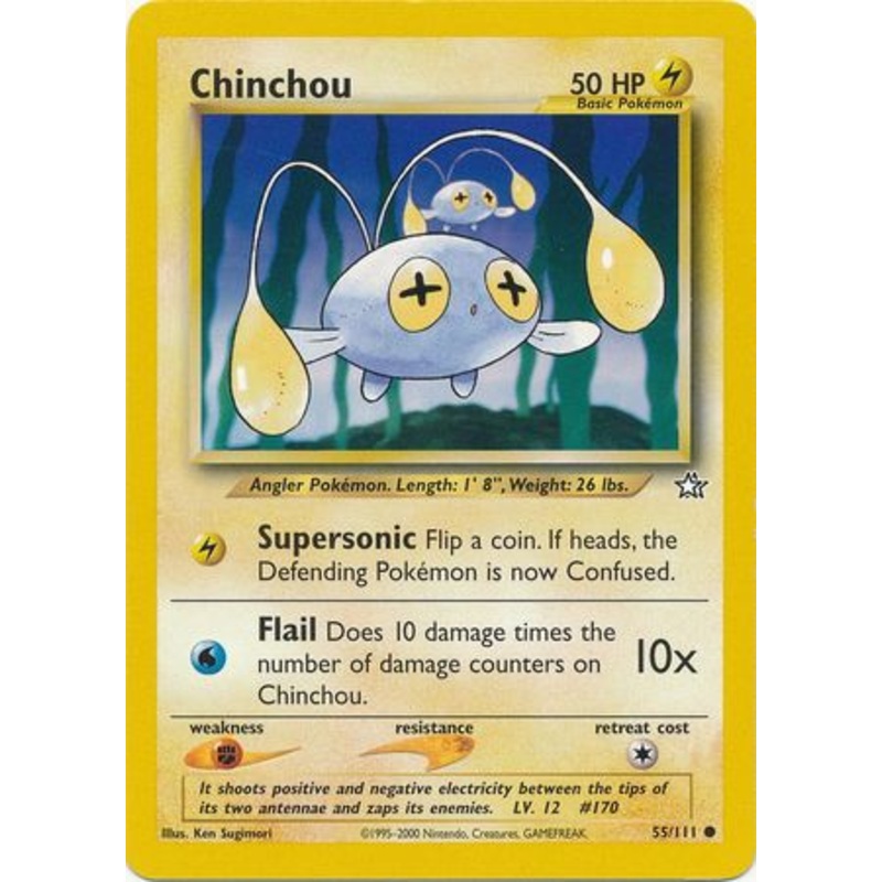 Chinchou (55/111) [Neo Genesis Unlimited]