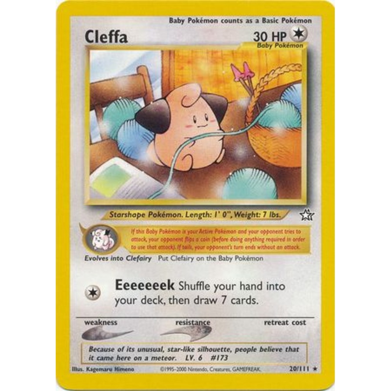 Cleffa (20/111) [Neo Genesis Unlimited]