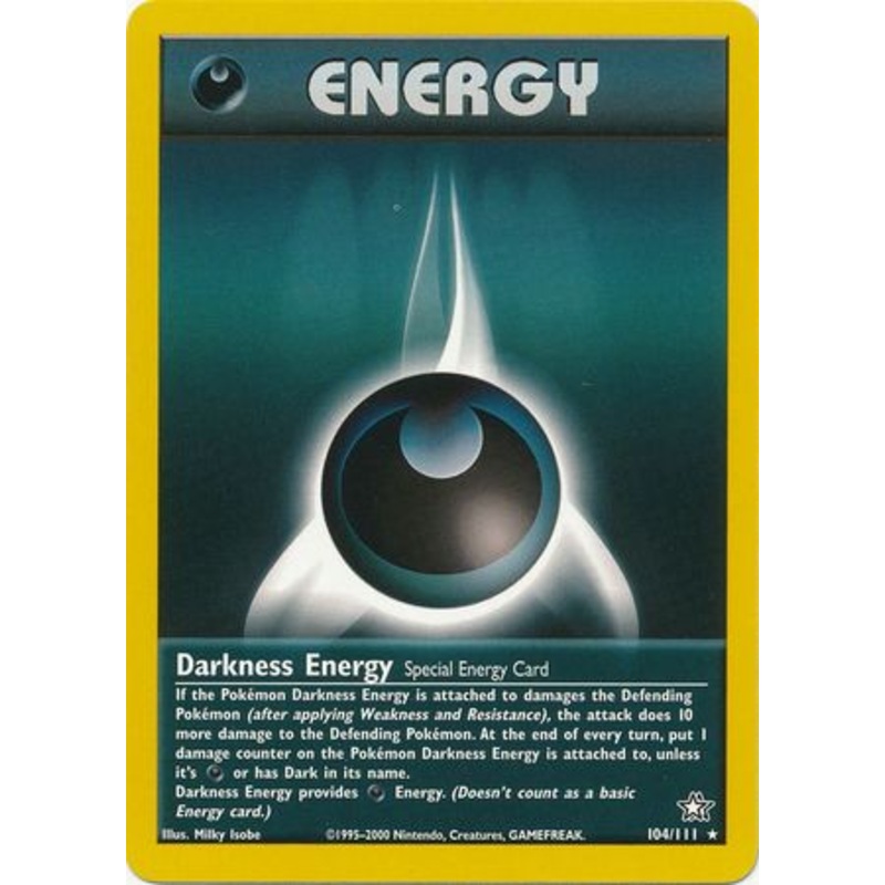 Darkness Energy (104/111) [Neo Genesis Unlimited]