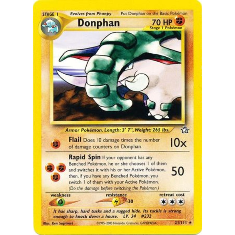 Donphan (21/111) [Neo Genesis Unlimited]