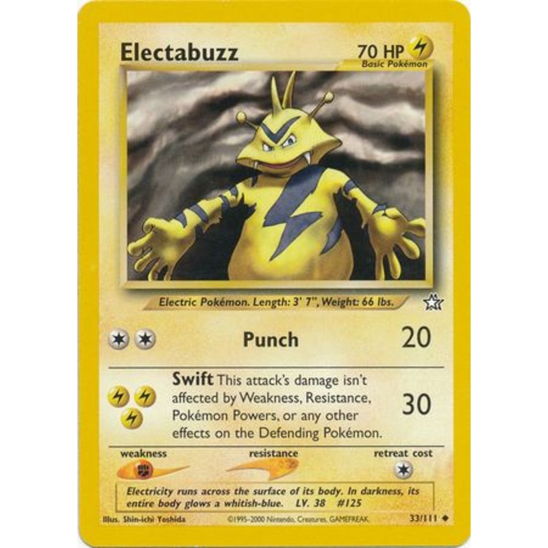 Electabuzz (33/111) [Neo Genesis Unlimited]