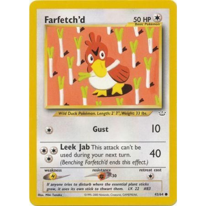 Farfetch'd (43/64) [Neo Revelation Unlimited]