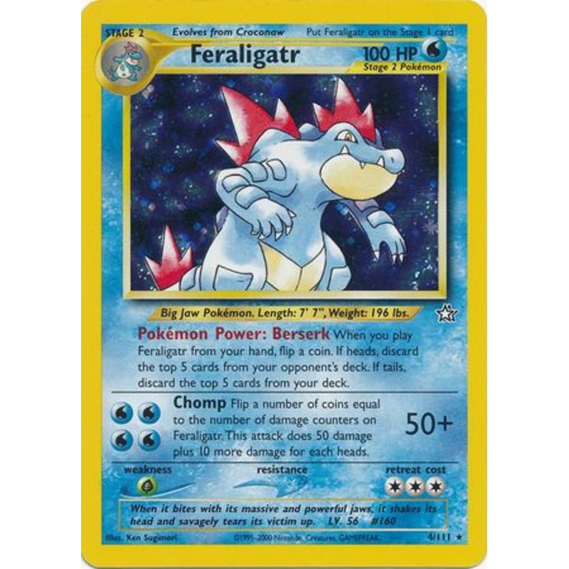 Feraligatr (4/111) [Neo Genesis Unlimited]