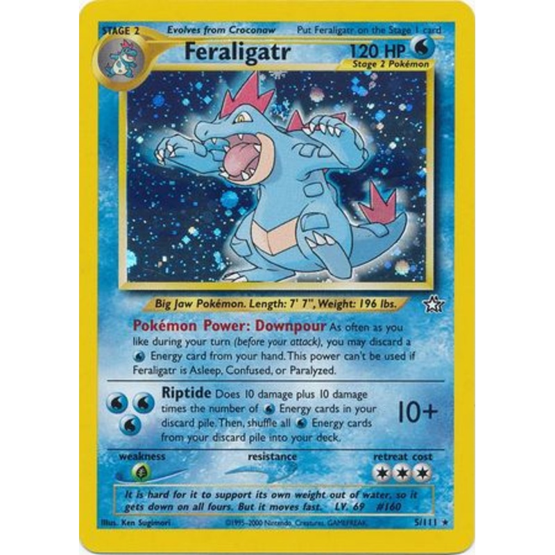 Feraligatr (5/111) [Neo Genesis Unlimited]