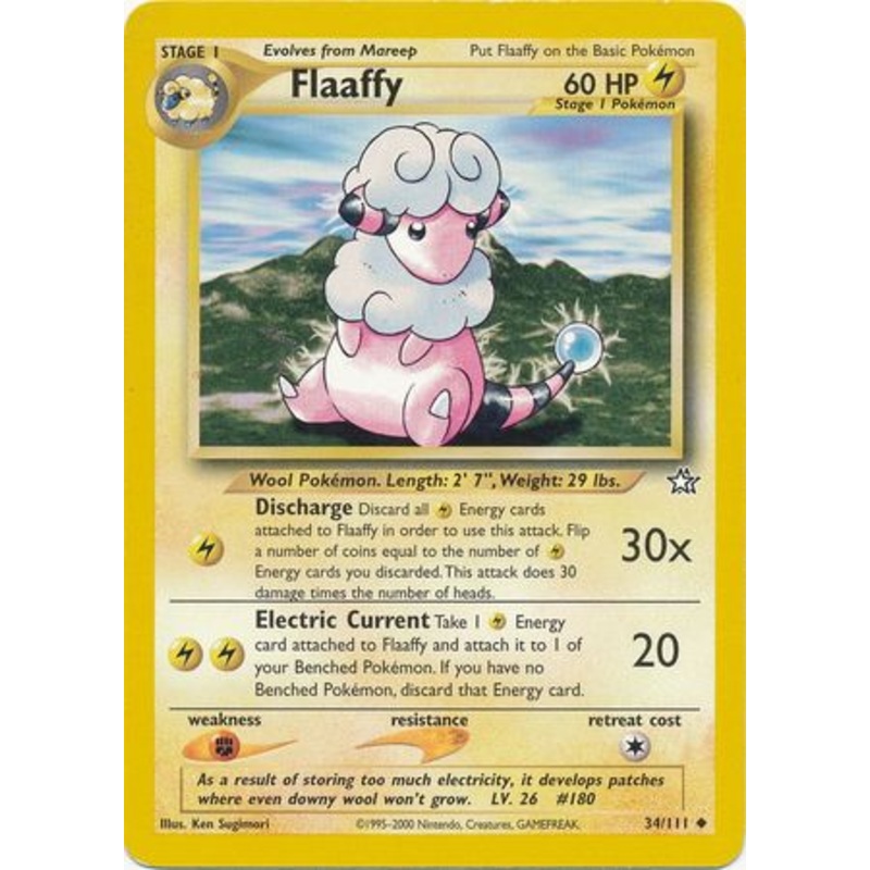 Flaaffy (34/111) [Neo Genesis Unlimited]