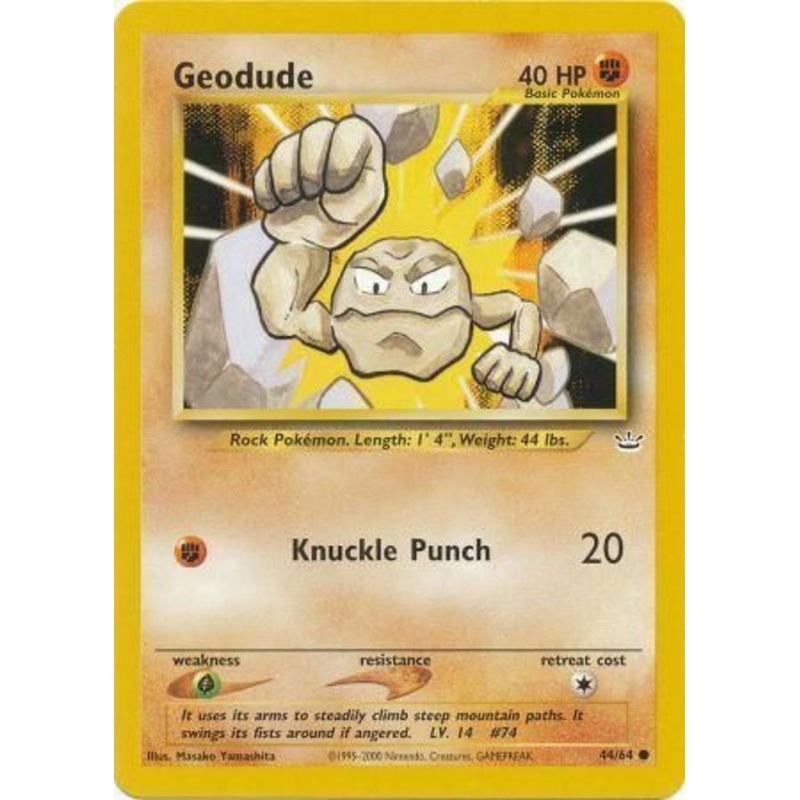 Geodude (44/64) [Neo Revelation Unlimited]