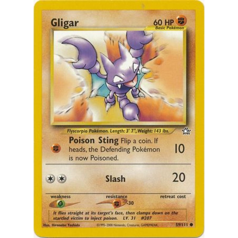 Gligar (59/111) [Neo Genesis Unlimited]