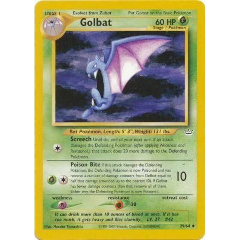 Golbat (29/64) [Neo Revelation Unlimited]
