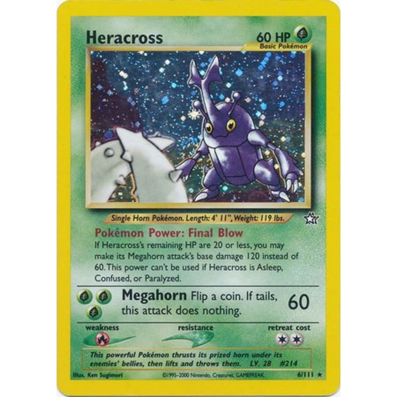 Heracross (6/111) [Neo Genesis Unlimited]