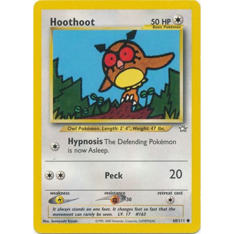 Hoothoot (60/111) [Neo Genesis Unlimited]