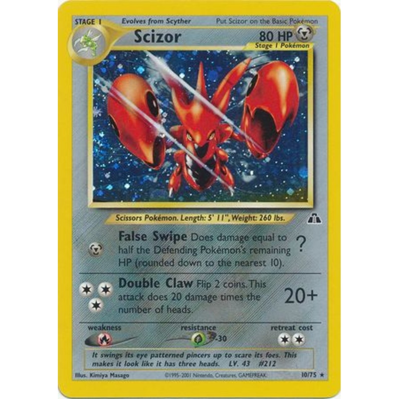 Scizor (10/75) [Neo Discovery Unlimited]