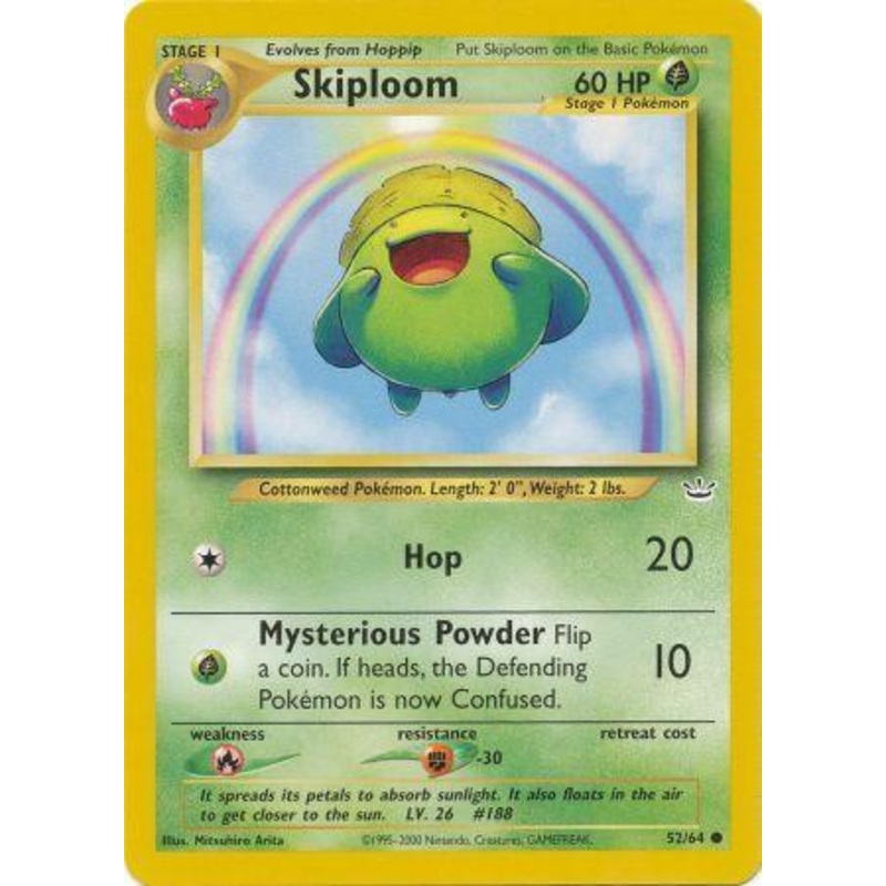 Skiploom (52/64) [Neo Revelation Unlimited]