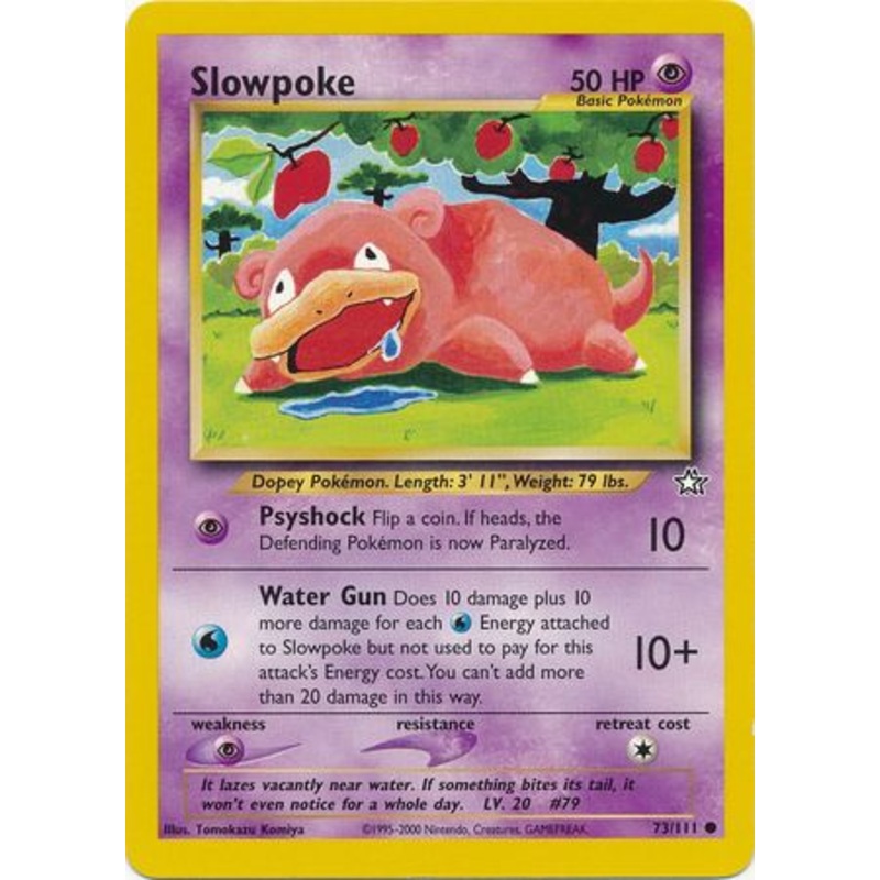 Slowpoke (73/111) [Neo Genesis Unlimited]