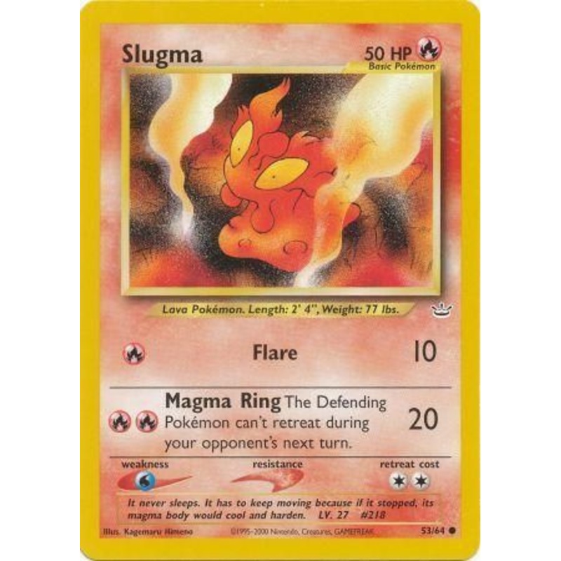 Slugma (53/64) [Neo Revelation Unlimited]