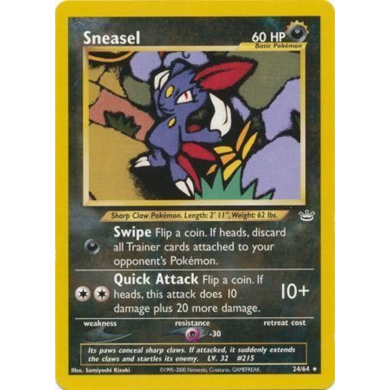 Sneasel (24/64) [Neo Revelation Unlimited]
