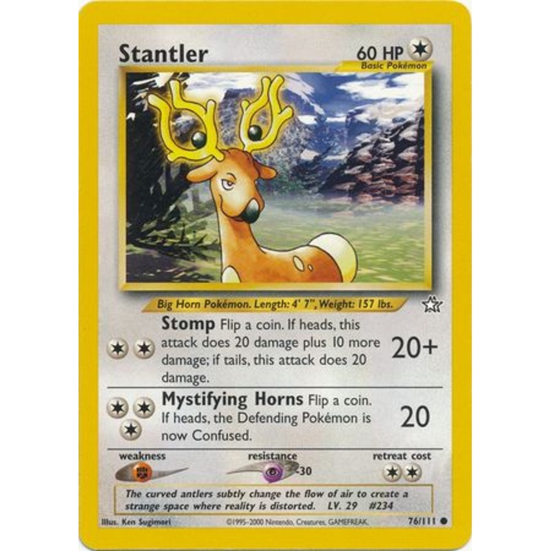 Stantler (76/111) [Neo Genesis Unlimited]