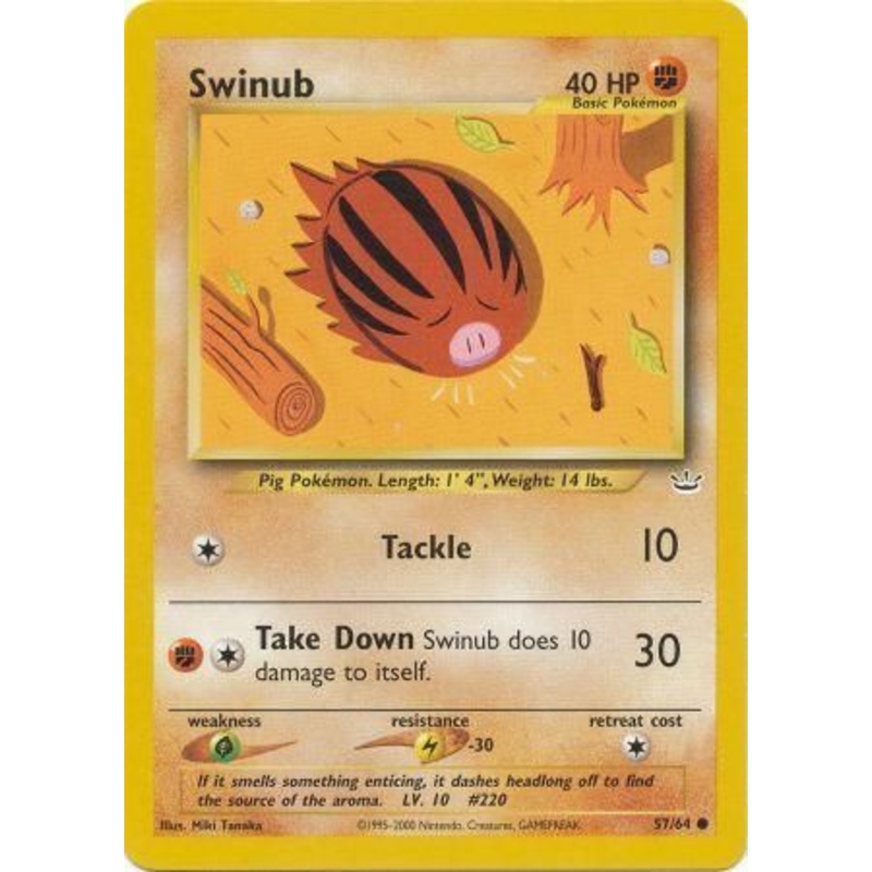 Swinub (57/64) [Neo Revelation Unlimited]
