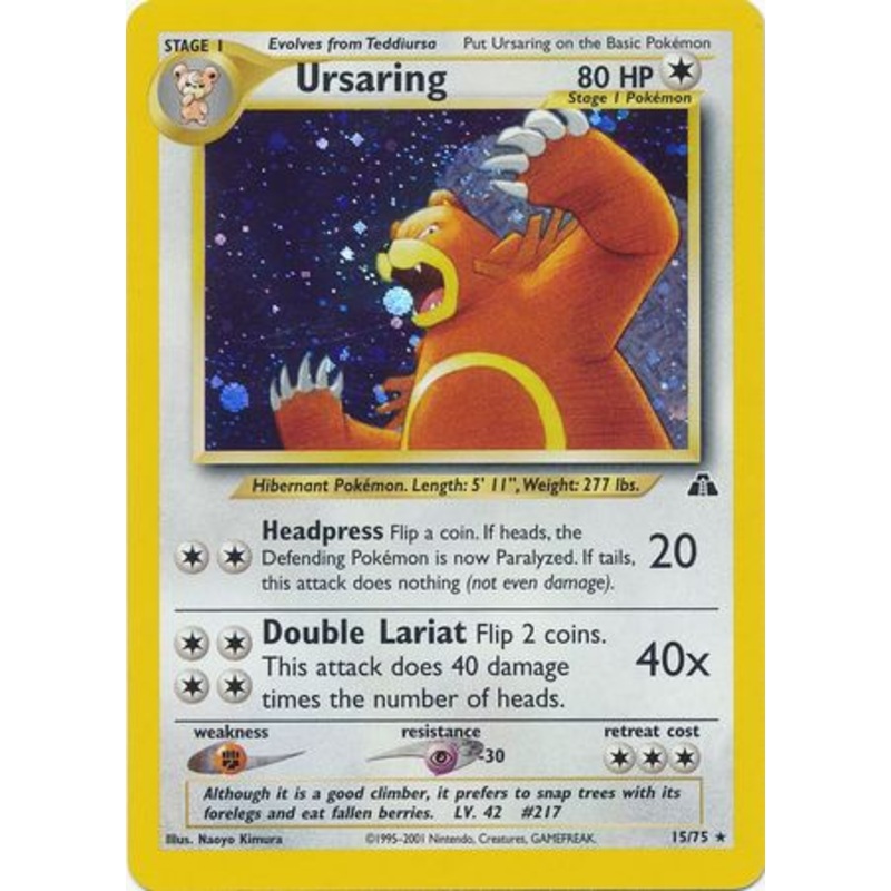 Ursaring (15/75) [Neo Discovery Unlimited]