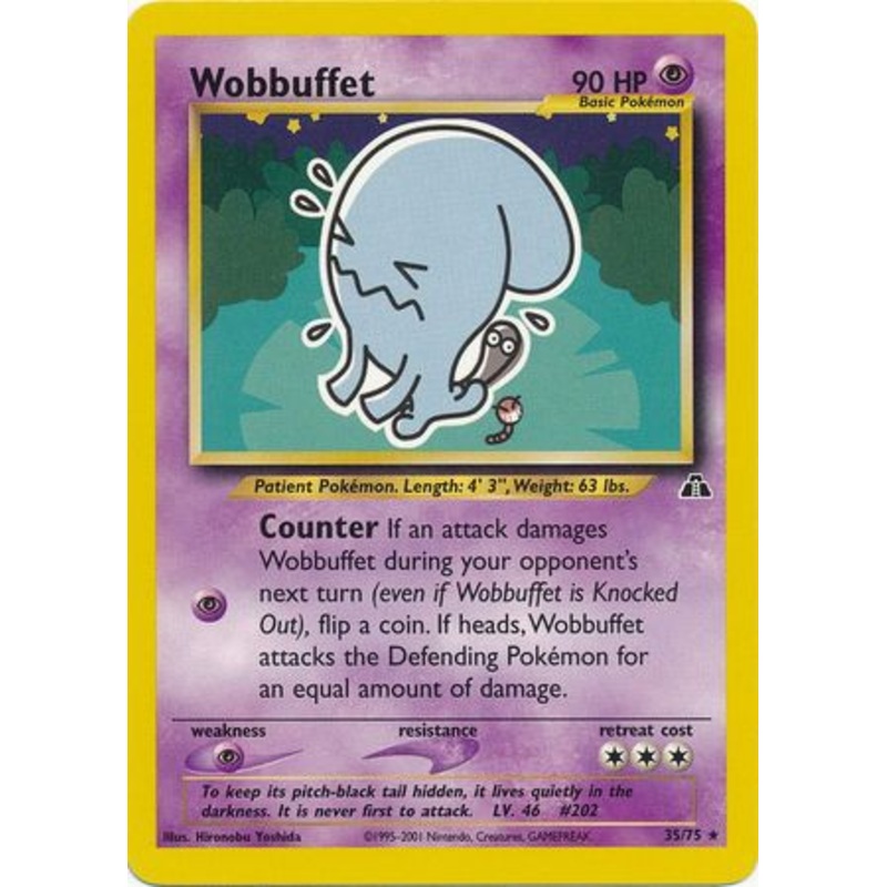 Wobbuffet (35/75) [Neo Discovery Unlimited]