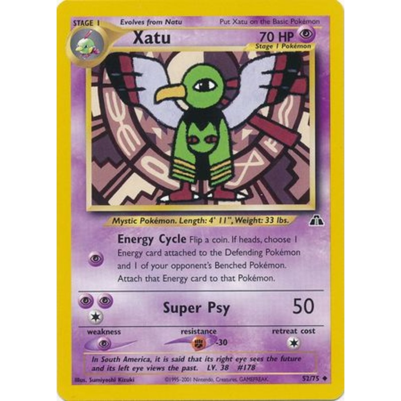 Xatu (52/75) [Neo Discovery Unlimited]