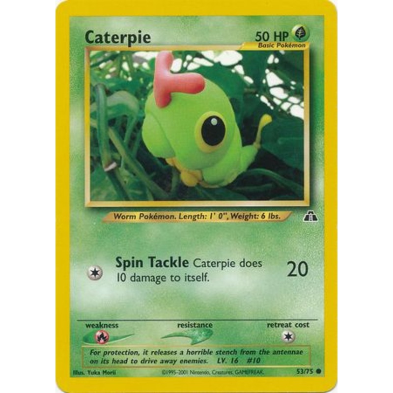 Caterpie (53/75) [Neo Discovery Unlimited]