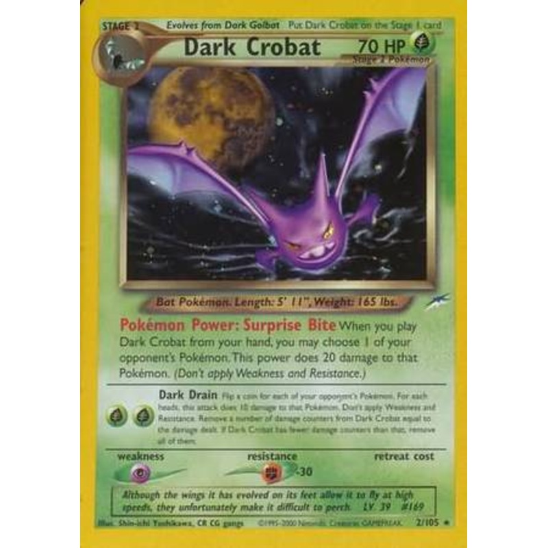 Dark Crobat (2/105) [Neo Destiny Unlimited]