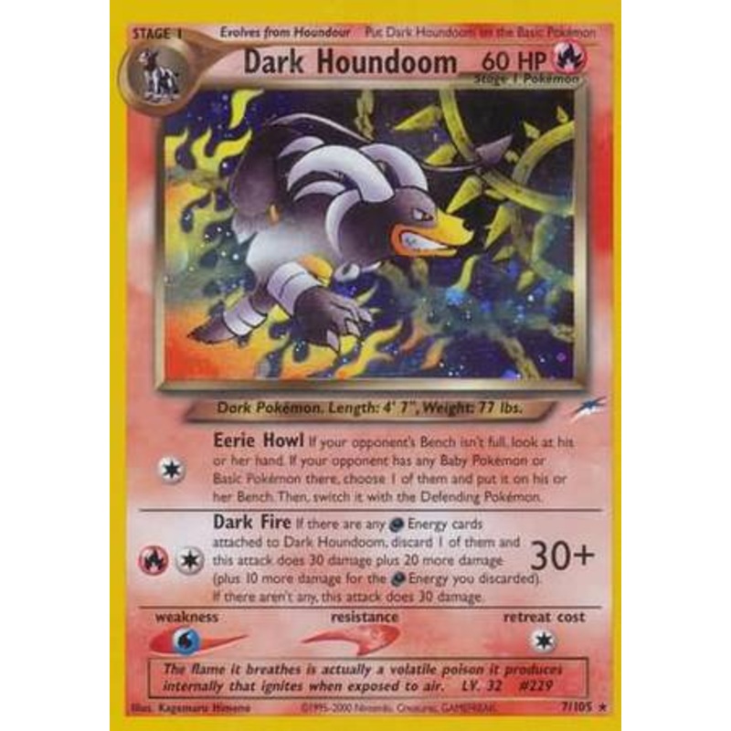 Dark Houndoom (7/105) [Neo Destiny Unlimited]