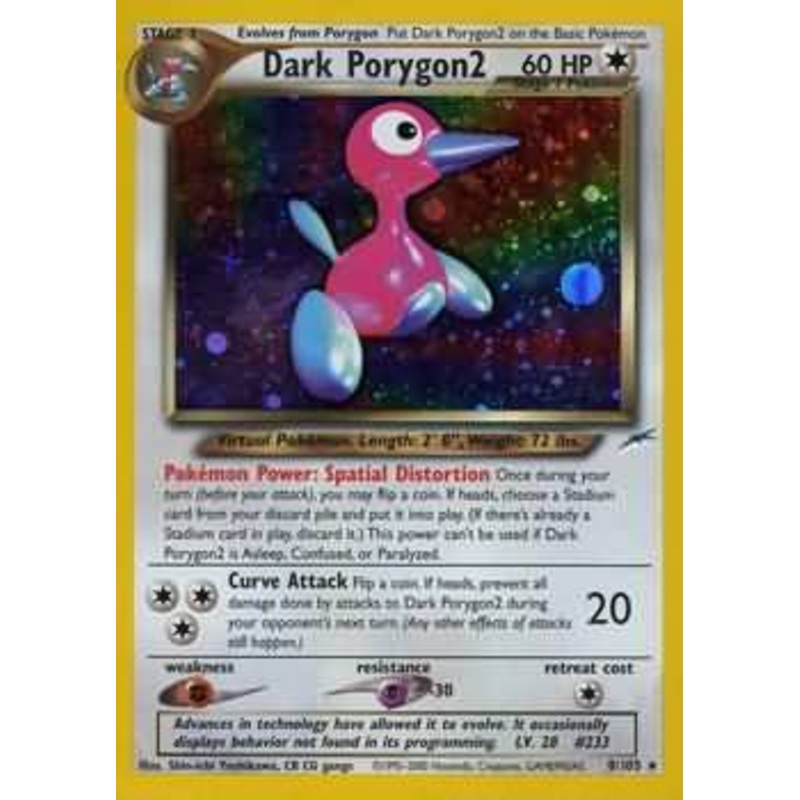 Dark Porygon2 (8/105) [Neo Destiny Unlimited]