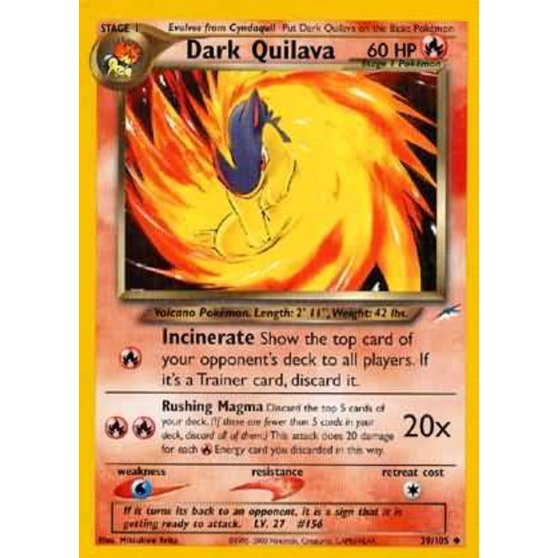 Dark Quilava (39/105) [Neo Destiny Unlimited]