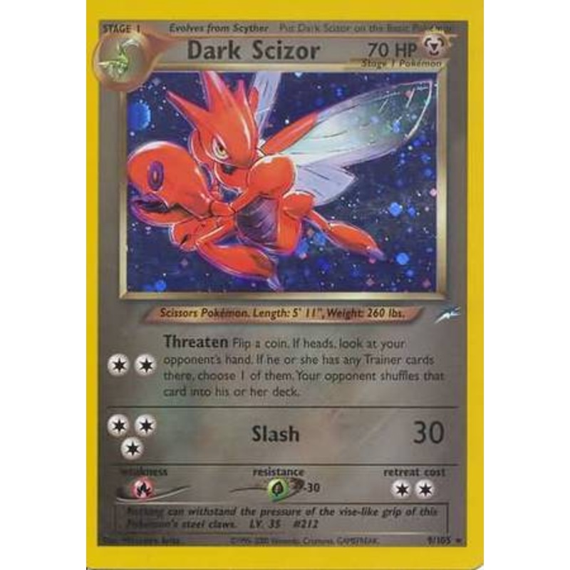 Dark Scizor (9/105) [Neo Destiny Unlimited]