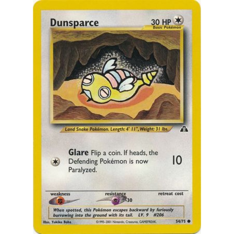 Dunsparce (54/75) [Neo Discovery Unlimited]